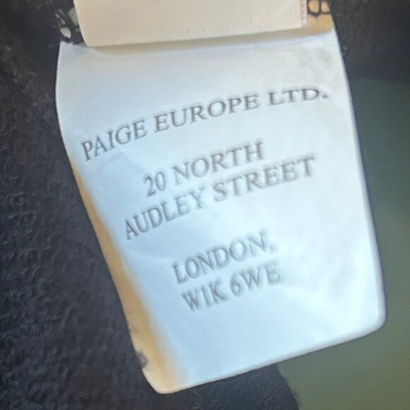 PAIGE black Grace Dress sz XXS--SOLD OUT on Revolve, PAIGE site, etc. - Picture 14 of 14